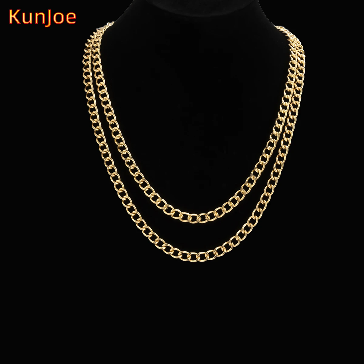 KunJoe Men Simple Stainless Steel Cuban Link Necklace For Women Fashion Clavicle Chain Choker Long Necklace Unisex Jewelry Neck
KunJoe Men Simple Stainless Steel Cuban Link Necklace For Women Fashion Clavicle Chain Choker Long Necklace Unisex Jewelry Neck