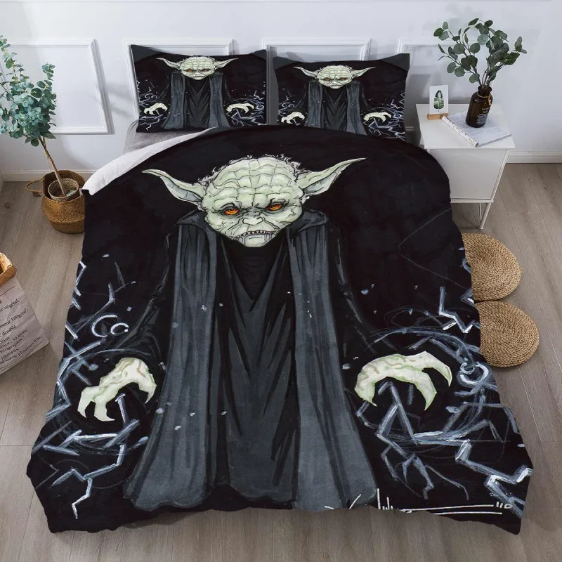 Disney 3D Star Wars Baby Yoda European Home Textile Bedding Set Polyester Single Double King Bedlinen Duvet Cover Pillowcase
Disney 3D Star Wars Baby Yoda European Home Textile Bedding Set Polyester Single Double King Bedlinen Duvet Cover Pillowcase