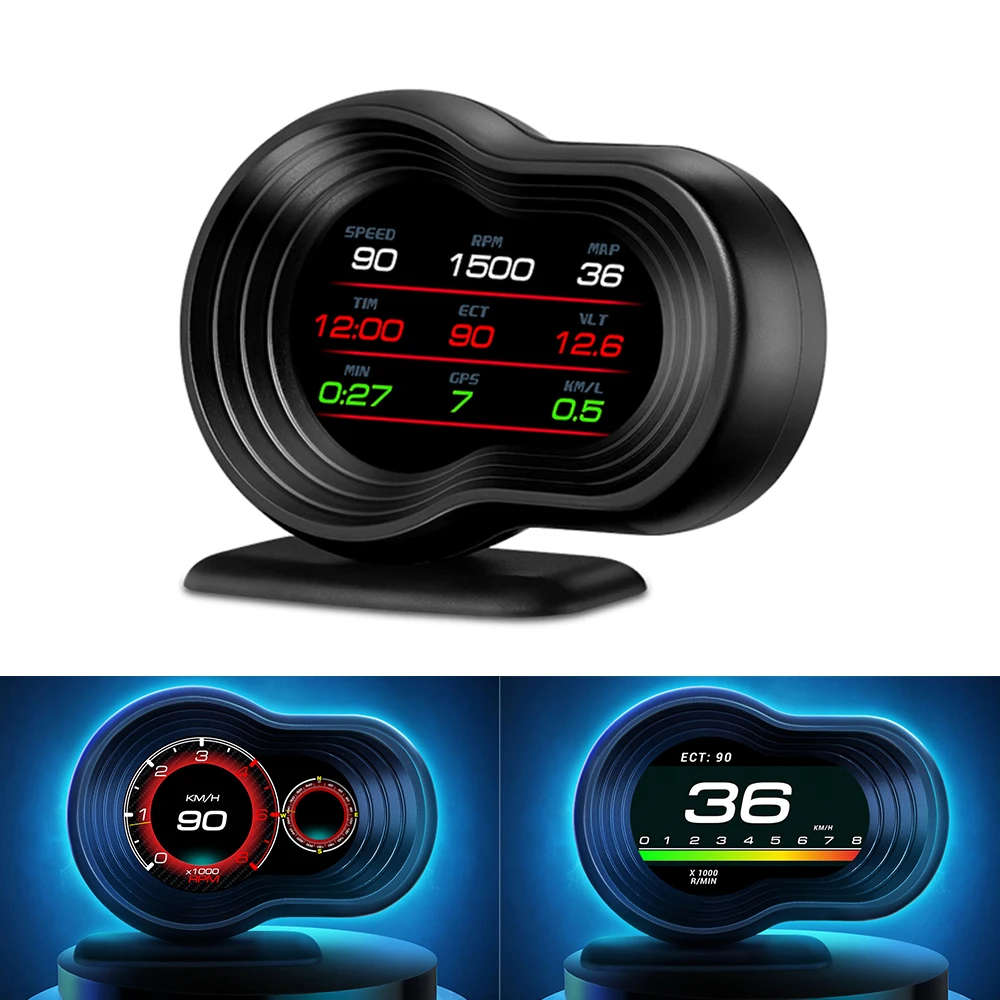 Цифровой Автомобильный GPS-навигатор HUD OBD2, встроенный компьютер, умные гаджеты
Цифровой Автомобильный GPS-навигатор HUD OBD2, встроенный компьютер, умные гаджеты