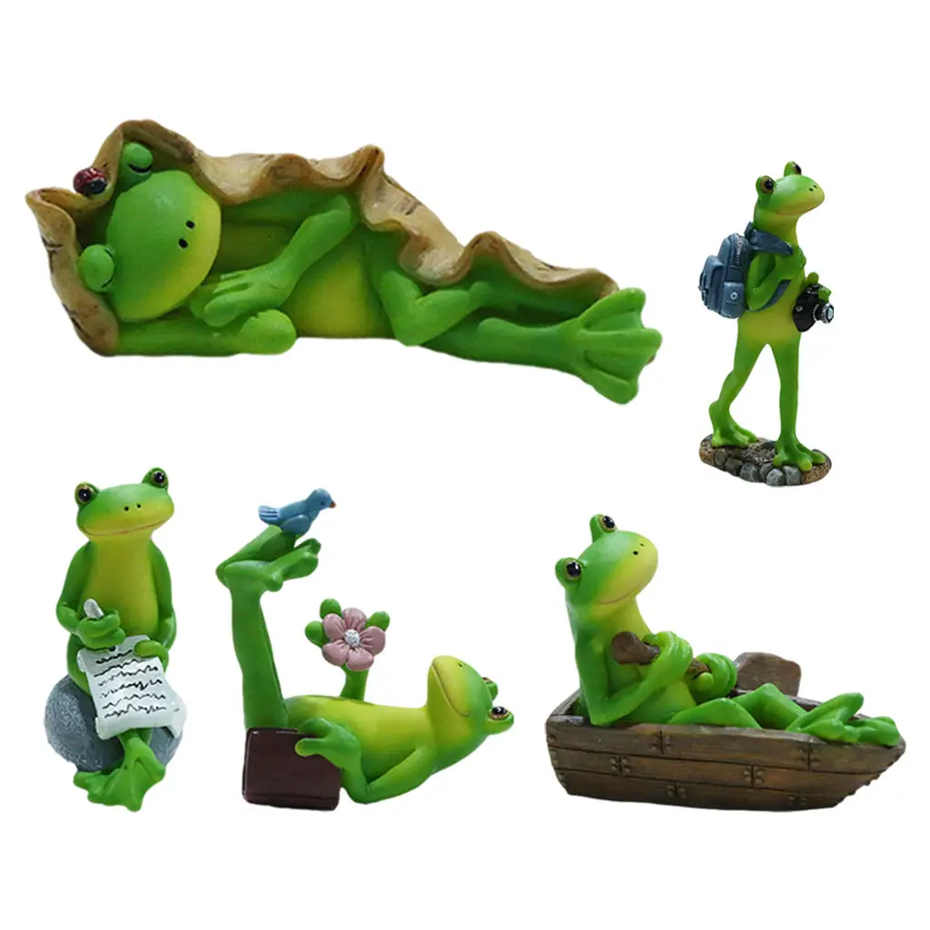 Animal Green Frog Fairy Garden Figurines Miniature Landscape Home Decoration Accessories Birthday Gift Souvenirs
Animal Green Frog Fairy Garden Figurines Miniature Landscape Home Decoration Accessories Birthday Gift Souvenirs