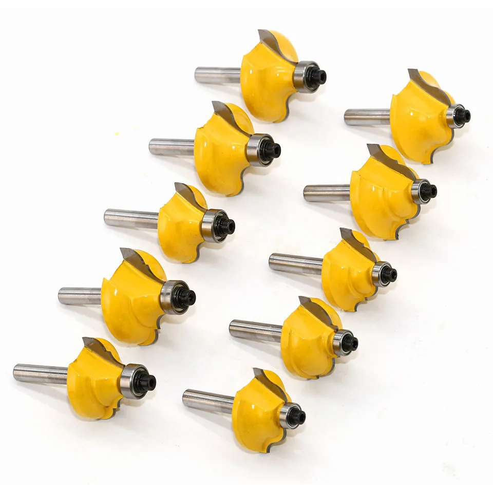 50pcs/set Router Bit Milling Cutter Set 1/4-Handle Trimmer Woodworking Milling Cutter Shank Carbide Router Woodworking Tools
50pcs/set Router Bit Milling Cutter Set 1/4-Handle Trimmer Woodworking Milling Cutter Shank Carbide Router Woodworking Tools