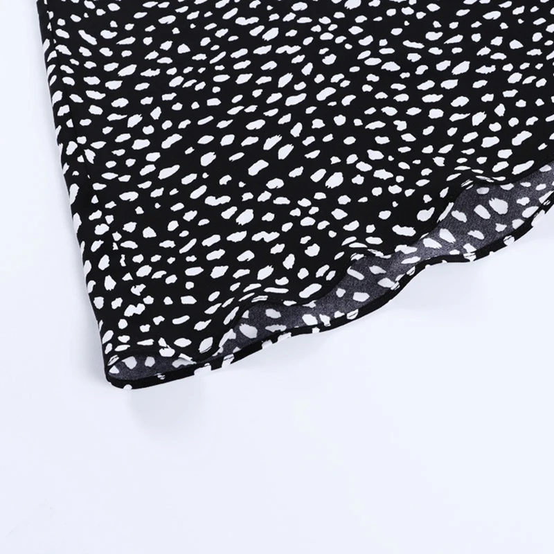 Sexy Sling Print Dress Women Hollow Loose Sleeveless Polka Dot Sling Dress Female Summer Lace Up Dress
Sexy Sling Print Dress Women Hollow Loose Sleeveless Polka Dot Sling Dress Female Summer Lace Up Dress