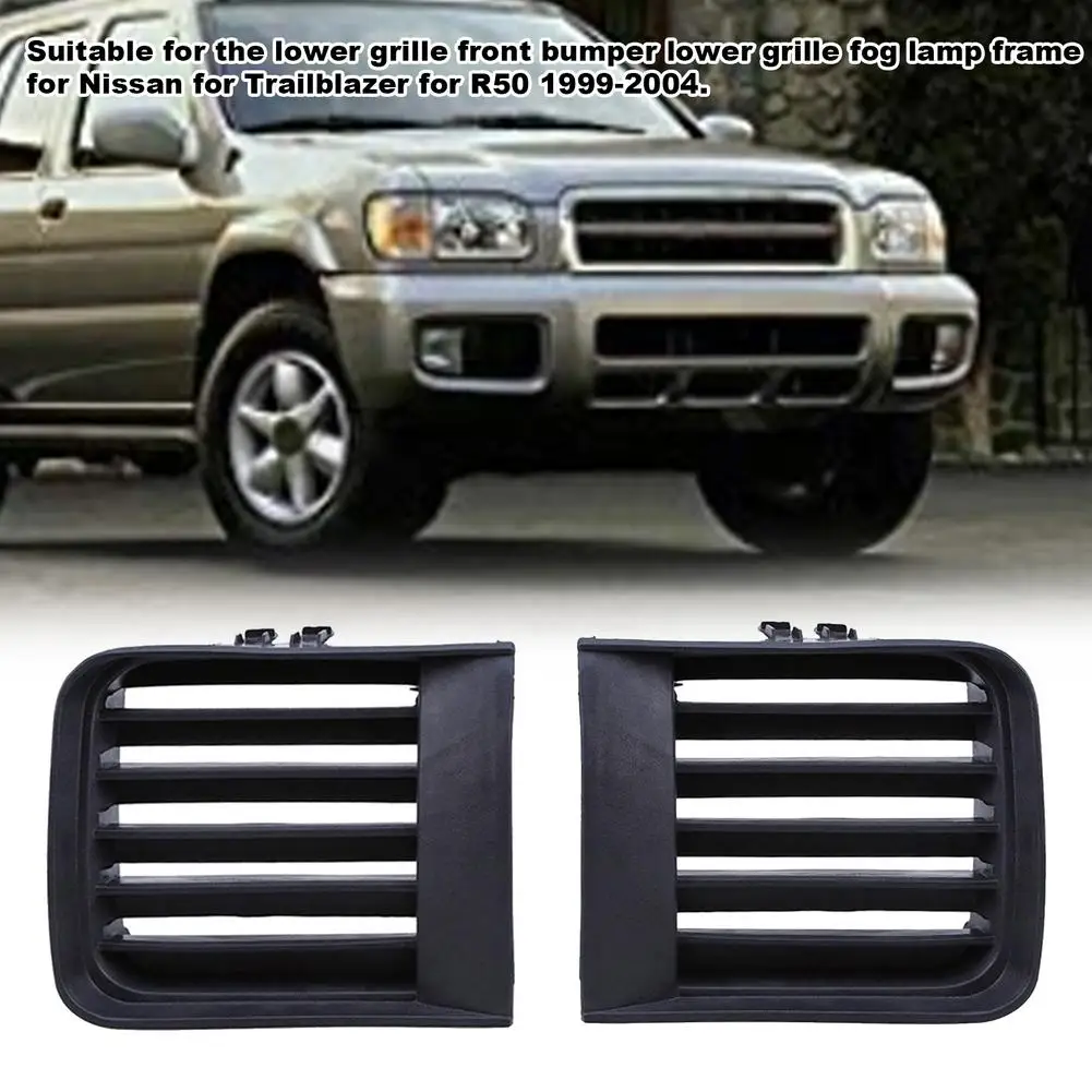 1 Pair Car Grille Lower Front Bumper Fog Light Grille Cover Suitable For Nissan R50 1999-2004 Auto Parts Accessories
1 Pair Car Grille Lower Front Bumper Fog Light Grille Cover Suitable For Nissan R50 1999-2004 Auto Parts Accessories