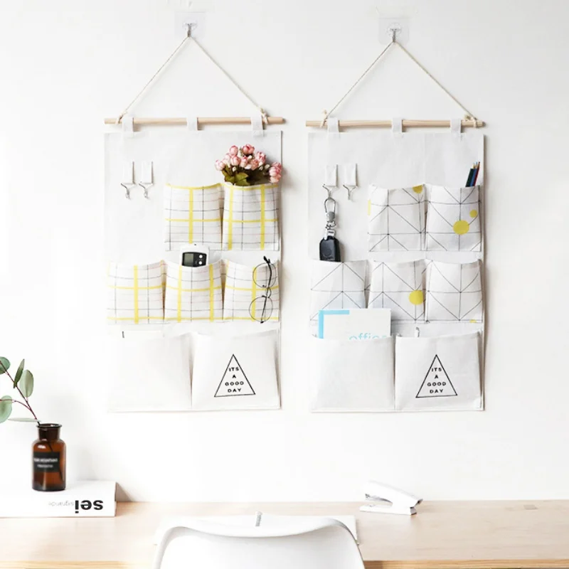 7 Pockets Wall Mounted Storage Bag Closet Organizer Clothes Hanging Storage Bag Children Room Pouch Home Decor A 
7 Pockets Wall Mounted Storage Bag Closet Organizer Clothes Hanging Storage Bag Children Room Pouch Home Decor A