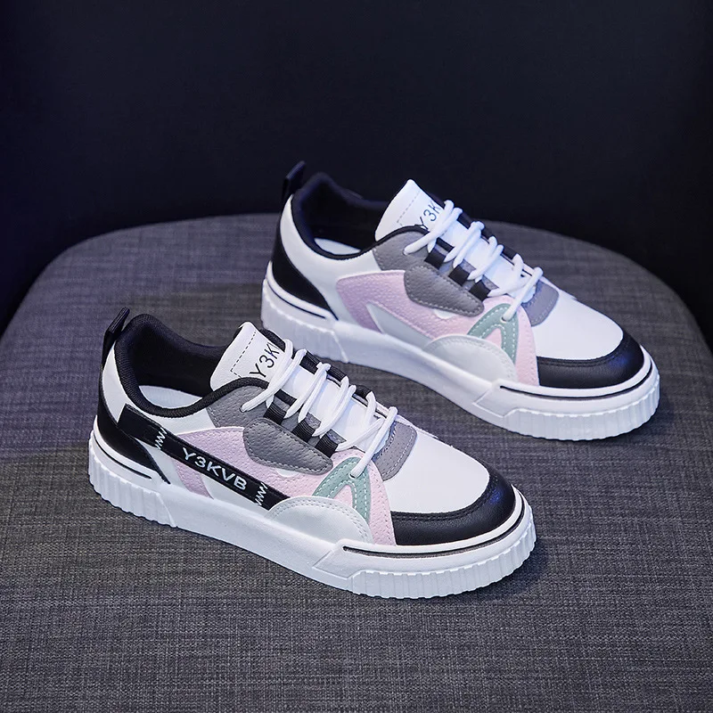 Little white shoes female 2021 spring new wild student running board shoe female casual flat women's shoes fashion sneakers shoe
Little white shoes female 2021 spring new wild student running board shoe female casual flat women's shoes fashion sneakers shoe