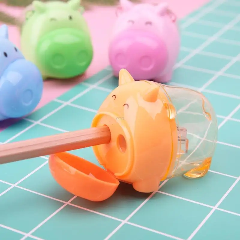 Mini Cute Cartoon Pig Pencil Sharpener School Student Stationery Kids Gift Hot High Quality Steel Blade, Sharp And Efficient
Mini Cute Cartoon Pig Pencil Sharpener School Student Stationery Kids Gift Hot High Quality Steel Blade, Sharp And Efficient