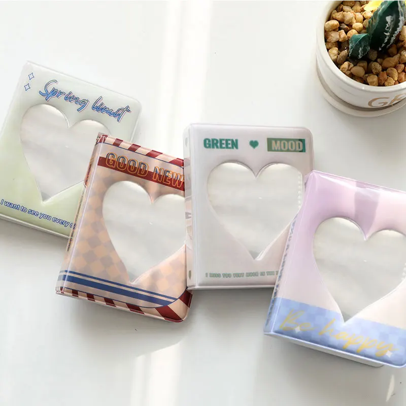 Heart Shape Hollow Album 3-inch Album Printed Plug-in Albums Sweet Storage Album Mini Cartoon Fuji Instax & Name Card New
Heart Shape Hollow Album 3-inch Album Printed Plug-in Albums Sweet Storage Album Mini Cartoon Fuji Instax & Name Card New