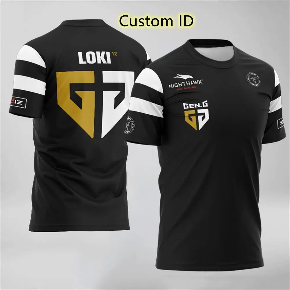 Customized e-sports team short-sleeved sublimation t-shirt, competition quick-drying heat transfer advertising shirt vest printi
Customized e-sports team short-sleeved sublimation t-shirt, competition quick-drying heat transfer advertising shirt vest printi
