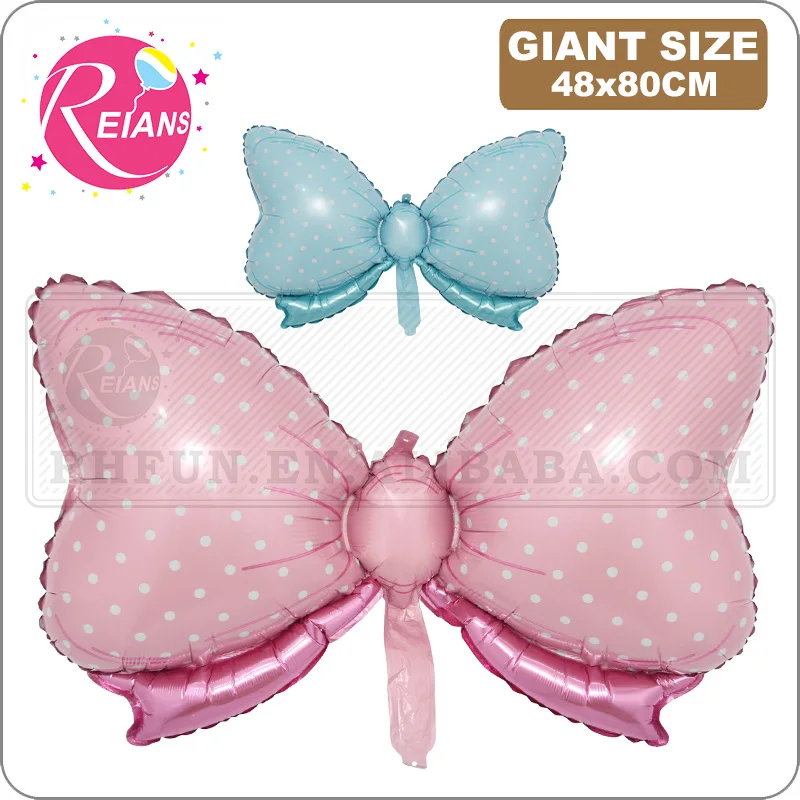 Helium Bowknot Aluminum Foil Balloon Pink Blue Decoration Arrangement Wedding Boy Girl Birthday Party suppliers Baby Shower
Helium Bowknot Aluminum Foil Balloon Pink Blue Decoration Arrangement Wedding Boy Girl Birthday Party suppliers Baby Shower