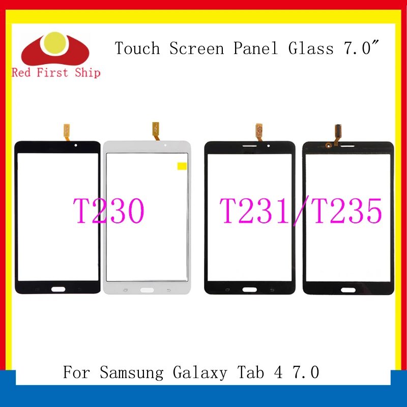 10 шт./лот для Samsung Galaxy Tab 4 7 0 T231 SM T230 сенсорный экран дигитайзер Сенсорная панель