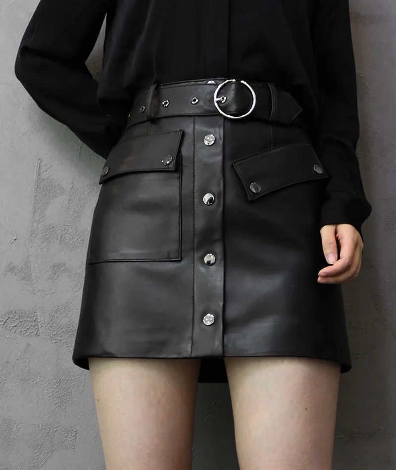 JCHB 2021 Skirt Sexy 100% Ladies Real Leather Pencil Skirts Women Sheepskin Genuine Leather Skirts Big Size XXL Korean Female
JCHB 2021 Skirt Sexy 100% Ladies Real Leather Pencil Skirts Women Sheepskin Genuine Leather Skirts Big Size XXL Korean Female