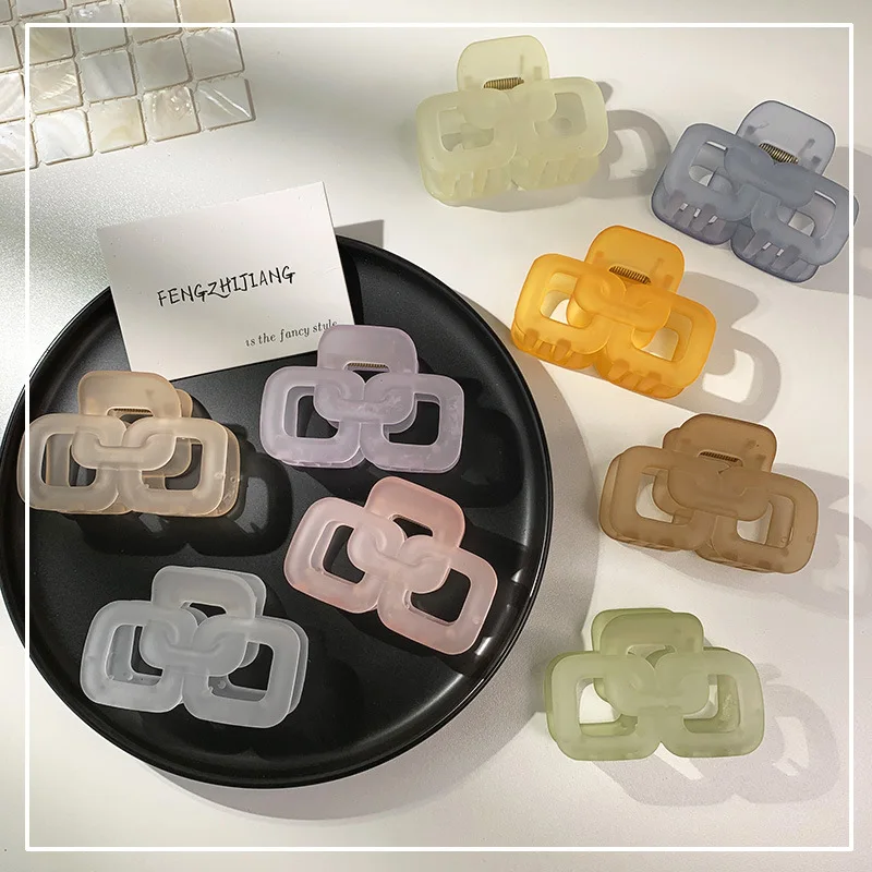 2PC Korean Lovely Colorful Geometric Hair Claw Clips Clamp for Women Girls Crab Headband for Hair Washface Accessories Headwear
2PC Korean Lovely Colorful Geometric Hair Claw Clips Clamp for Women Girls Crab Headband for Hair Washface Accessories Headwear