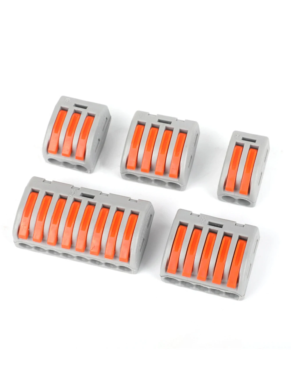 5PCS Cable Wire Connectors Fast Home Compact wire Connection Push in Wiring Electrical Terminal Block PCT-212 213 214 215 218
5PCS Cable Wire Connectors Fast Home Compact wire Connection Push in Wiring Electrical Terminal Block PCT-212 213 214 215 218