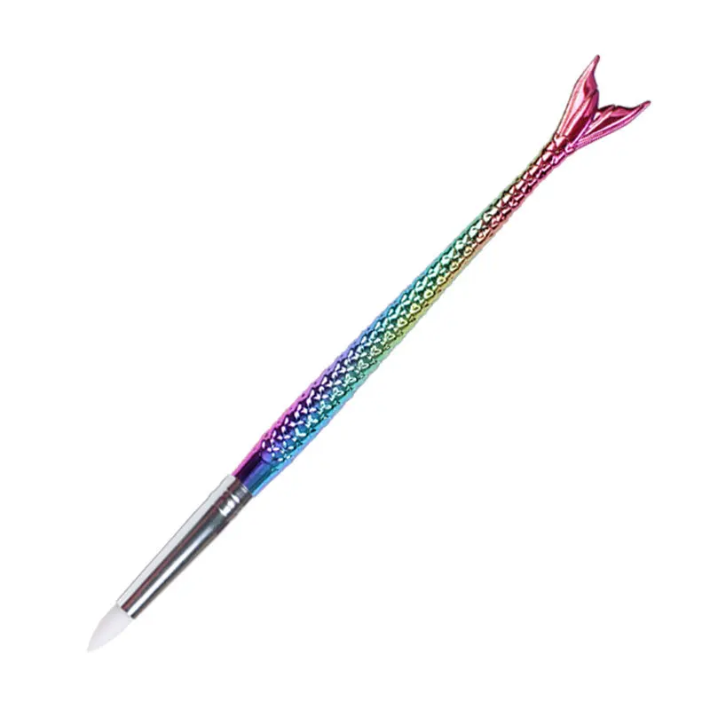 New Mermaid Pen Single Bottle Silicone Fishtail Pen Plastic Head Pen Clay Clay Clay Rubber Pen nail acrylic
New Mermaid Pen Single Bottle Silicone Fishtail Pen Plastic Head Pen Clay Clay Clay Rubber Pen nail acrylic