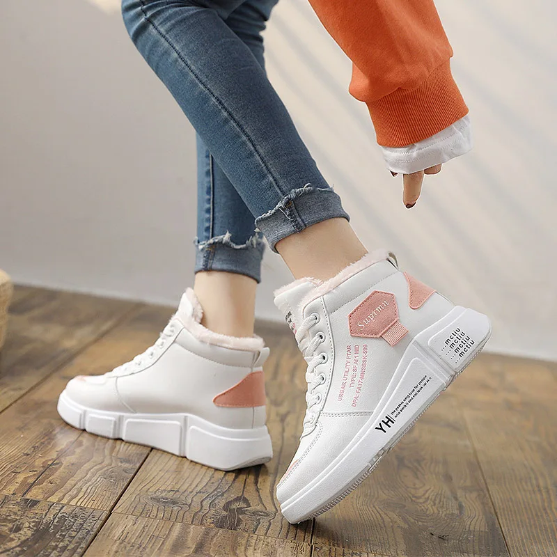 2021 Winter Cotton Shoes Women's Warm Snow Boots Casual Plus Fluffy High-top Shoes Winter Snow Boots Women
2021 Winter Cotton Shoes Women's Warm Snow Boots Casual Plus Fluffy High-top Shoes Winter Snow Boots Women