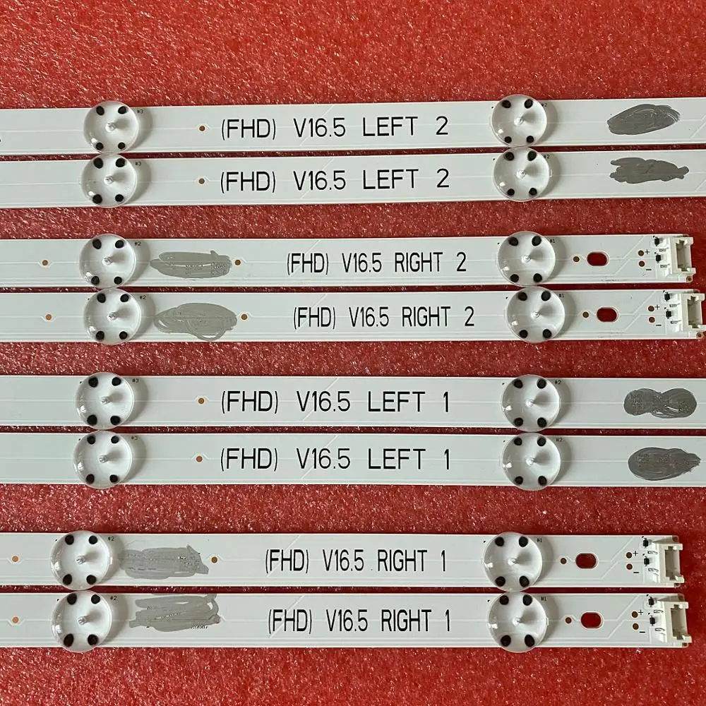 5set=40 PCS LED backlight strip for LG 49UH610V 49UH603V 49UH620V 6916L-2705A 2706A 2707A 2708A 6916L-2709A 2710A 2711A 2712A
5set=40 PCS LED backlight strip for LG 49UH610V 49UH603V 49UH620V 6916L-2705A 2706A 2707A 2708A 6916L-2709A 2710A 2711A 2712A