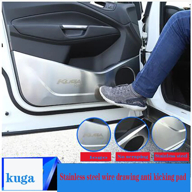 for Ford 13 to19 new kuga escape anti-kick board interior decoration special fittings stainless steel door anti-kick pad
for Ford 13 to19 new kuga escape anti-kick board interior decoration special fittings stainless steel door anti-kick pad