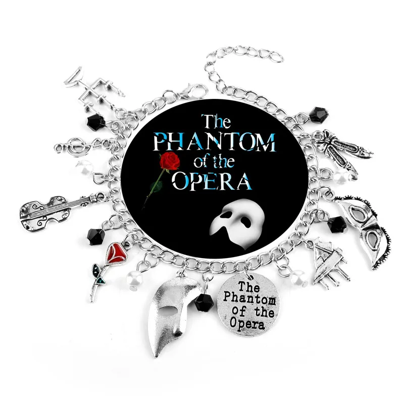 The Phantom of the Opera Charm Bracelets for Women Fashion Jewelry Bracelet Bangle bijoux
The Phantom of the Opera Charm Bracelets for Women Fashion Jewelry Bracelet Bangle bijoux