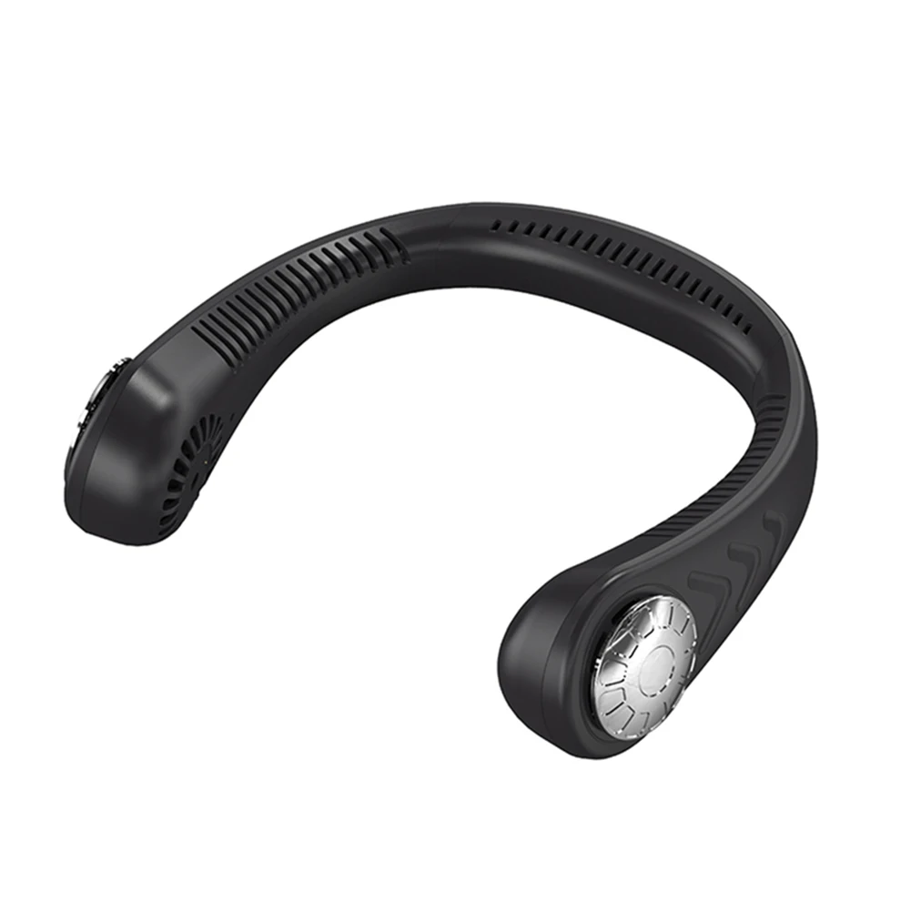 Portable Ultra Quiet Neckband Fan Sports Mini Bladeless Air Conditioner Ultra Quiet Cooler Leafless Ventilador3 Speeds Adjustabl
Portable Ultra Quiet Neckband Fan Sports Mini Bladeless Air Conditioner Ultra Quiet Cooler Leafless Ventilador3 Speeds Adjustabl