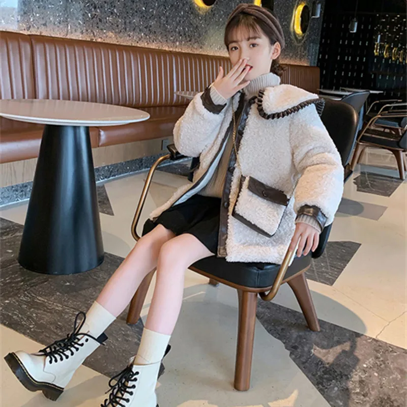Girls Baby's Kids Coat Jacket Outwear 2022 Simple Thicken Spring Autumn Cotton Teenagers Overcoat Top Tracksuits High Quality Ch
Girls Baby's Kids Coat Jacket Outwear 2022 Simple Thicken Spring Autumn Cotton Teenagers Overcoat Top Tracksuits High Quality Ch