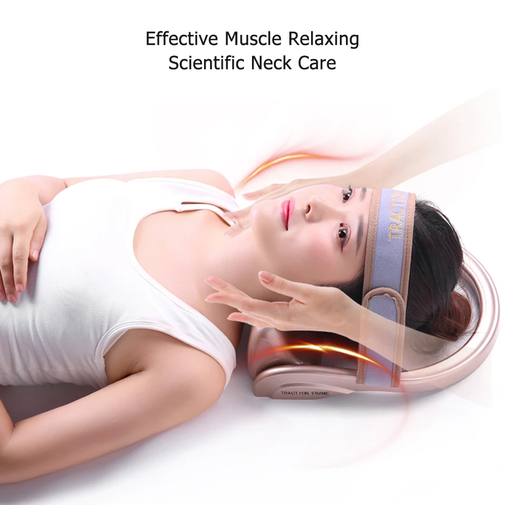 Neck Traction Cervical Posture Pump Air Filled Vertebra Correction Tractor Relaxing Massager Spine Muscle Relief Pain Device
Neck Traction Cervical Posture Pump Air Filled Vertebra Correction Tractor Relaxing Massager Spine Muscle Relief Pain Device