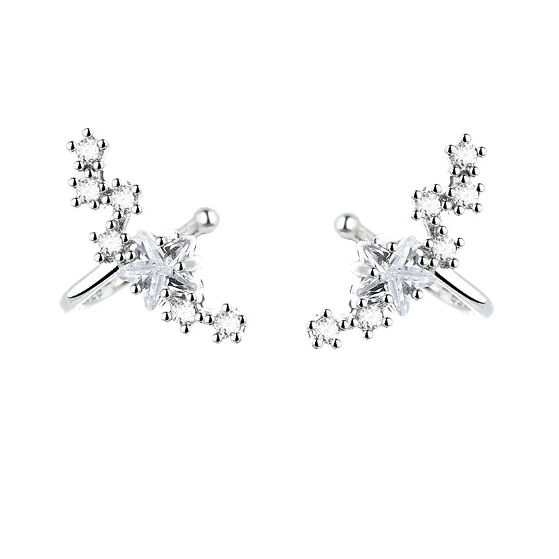 Korean Style Star Ear Cuff Ear Clip For Women Personality Romantic Jewelry No Ear Hole Stud Earring
Korean Style Star Ear Cuff Ear Clip For Women Personality Romantic Jewelry No Ear Hole Stud Earring