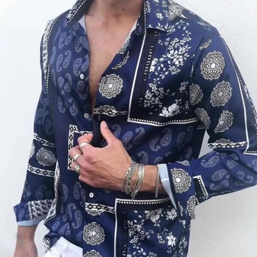 50% Hot Sales!!!Summer Men Long Sleeve Floral Print Lapel Shirt for Outdoor Activities
50% Hot Sales!!!Summer Men Long Sleeve Floral Print Lapel Shirt for Outdoor Activities