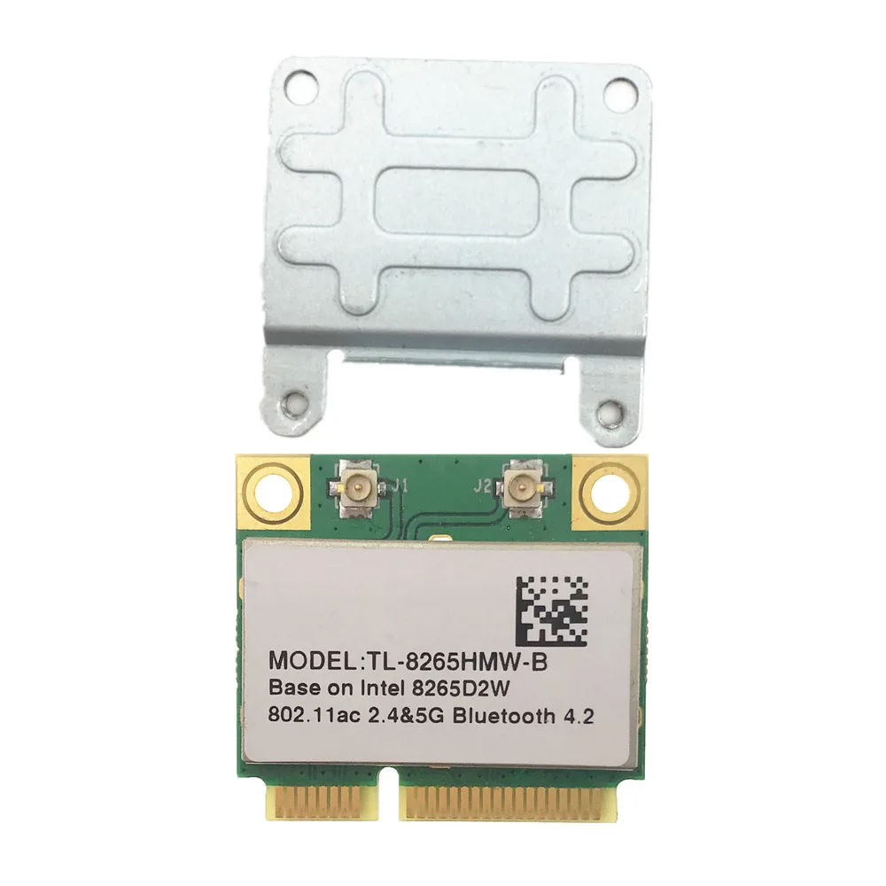 Для Intel 8265 IT 8265HMW 8265D2W 802.11ac 867 Мбит/с двухдиапазонный MINI PCI E WiFi Bluetooth 4 2 карта для win