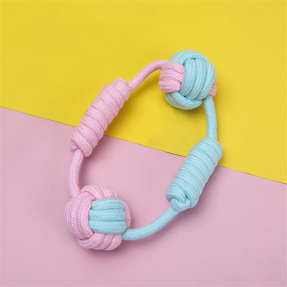 Pet Dog Chew Toy Bite Resistant Braided Cotton Rope Knot Puppy Interactive Training Molar Toy Doggy Clean Teeth Biting Toys
Pet Dog Chew Toy Bite Resistant Braided Cotton Rope Knot Puppy Interactive Training Molar Toy Doggy Clean Teeth Biting Toys