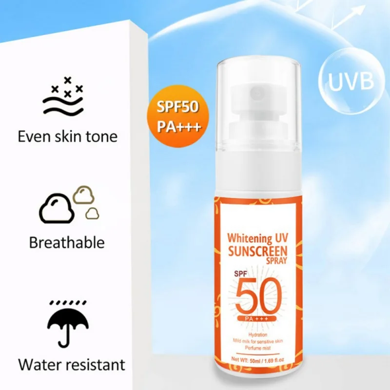 SPF50 + Anti-UVA / UVB Rays Daily Sunscreen Facial Isolation Sunscreen Emulsion Moisturizing Comprehensive Protection Sunscreen
SPF50 + Anti-UVA / UVB Rays Daily Sunscreen Facial Isolation Sunscreen Emulsion Moisturizing Comprehensive Protection Sunscreen