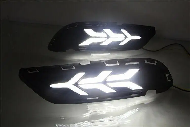 2pcs Car LED Daytime Running Lights DRL / Yellow Turn Signal For Buick GL8 2017-2018
2pcs Car LED Daytime Running Lights DRL / Yellow Turn Signal For Buick GL8 2017-2018