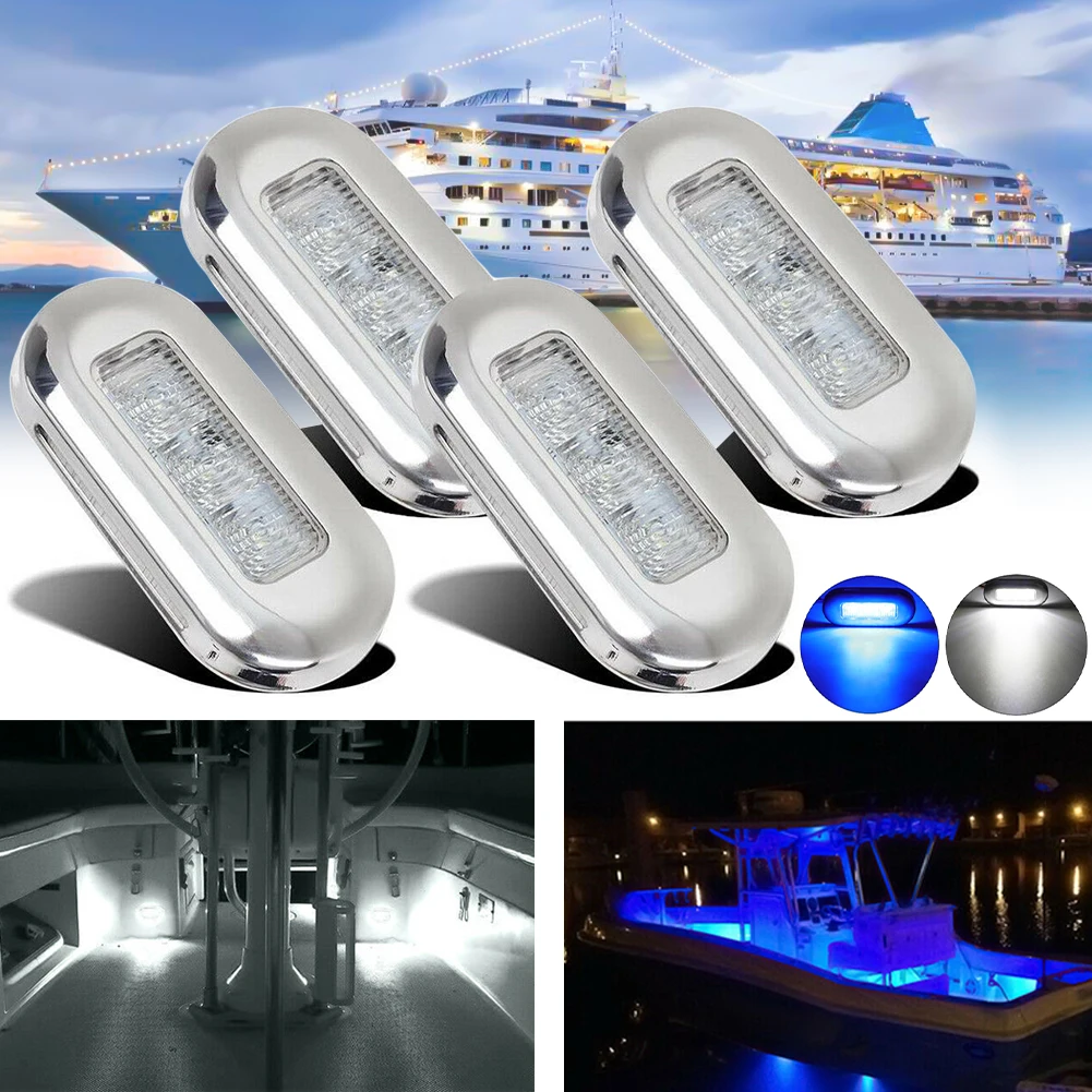 4 шт. лодка морской Класс 12V большой Водонепроницаемый холодных синих тонах, светодиодный уличное освещение лестничная площадка
4 шт. лодка морской Класс 12V большой Водонепроницаемый холодных синих тонах, светодиодный уличное освещение лестничная площадка