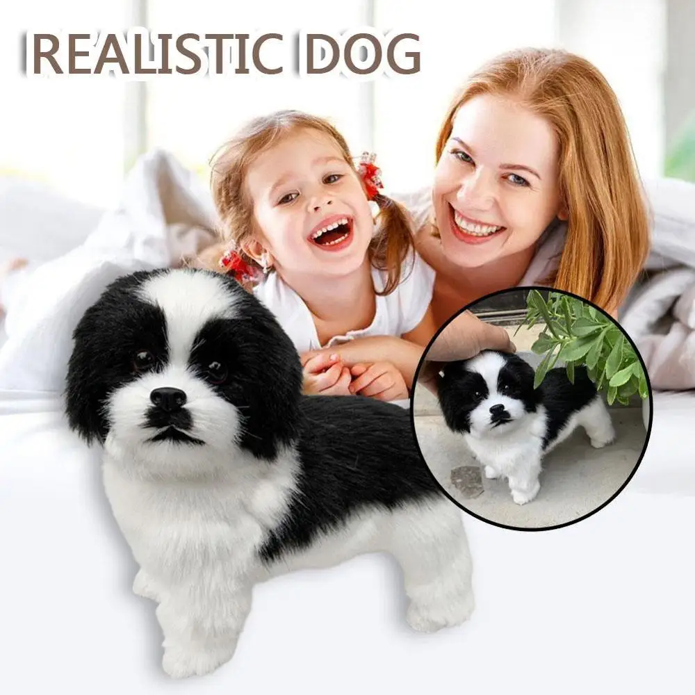 Realistic Black And White Puppy Simulation Toy Dog Puppies Lifelike Stuffed Companion Toy Pet Dog Handmade
Realistic Black And White Puppy Simulation Toy Dog Puppies Lifelike Stuffed Companion Toy Pet Dog Handmade
