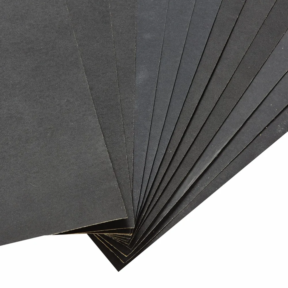3/5/10 Sheets Practical Wet And Dry Sandpaper Grit 1000#/1500#/ 2000# Waterproof Abrasive Sand Metal Wood Abrasive Tool
3/5/10 Sheets Practical Wet And Dry Sandpaper Grit 1000#/1500#/ 2000# Waterproof Abrasive Sand Metal Wood Abrasive Tool