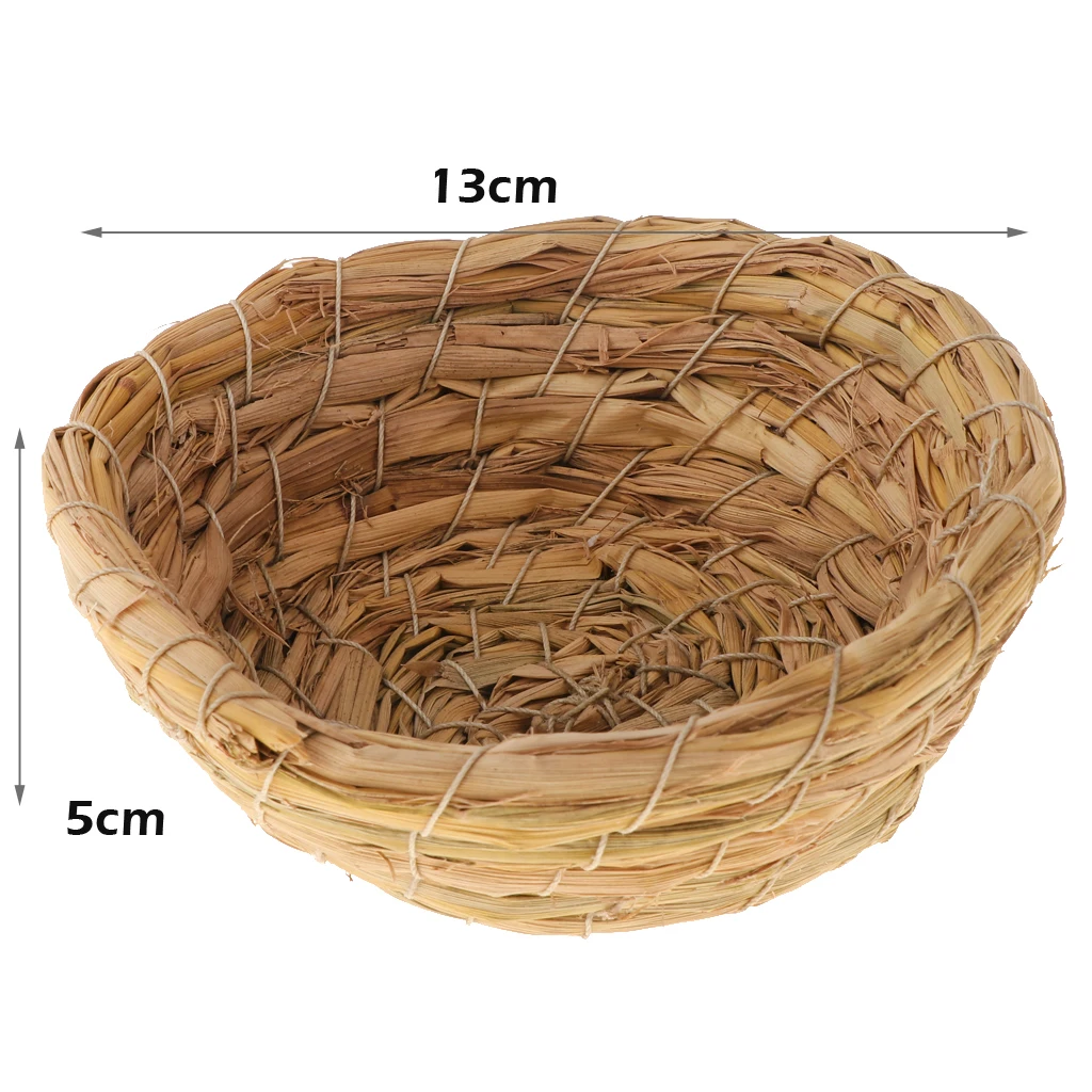Woven Grass Bird Nest Birdhouse/Hatching Breeding House for Swallow 
Woven Grass Bird Nest Birdhouse/Hatching Breeding House for Swallow