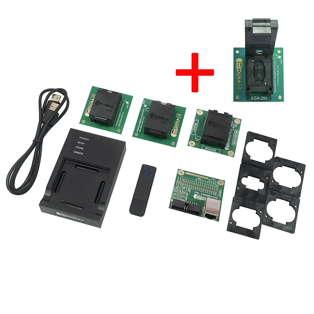Полный комплект Medusa Pro 2/II + розетка с внешним интерфейсом USB EMMC 4 в 1 | Мобильные
