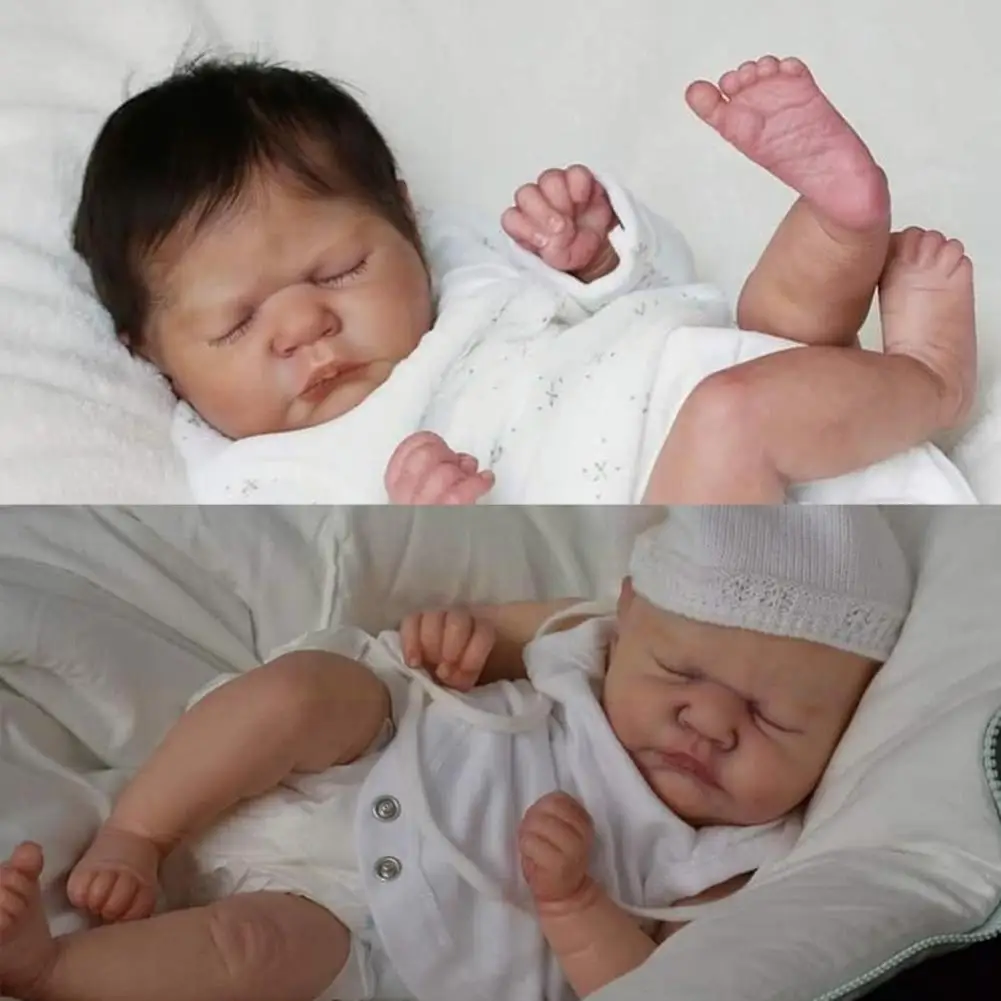 18Inch Reborn Doll kit Romilly Limited Edition Lifelike kit doll Unfinished Soft Y8T1
18Inch Reborn Doll kit Romilly Limited Edition Lifelike kit doll Unfinished Soft Y8T1