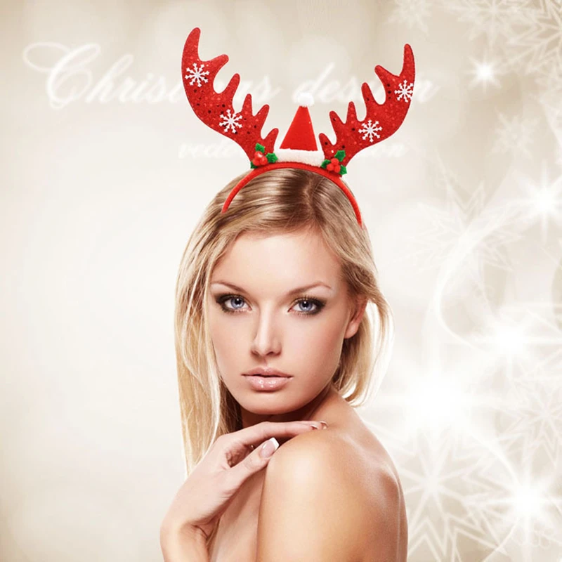 Christmas Headband Santa Tree Elk Antler Headbands Kids Adult Headwear Reindeer Ornaments Christmas Decorations Party Cosplay
Christmas Headband Santa Tree Elk Antler Headbands Kids Adult Headwear Reindeer Ornaments Christmas Decorations Party Cosplay