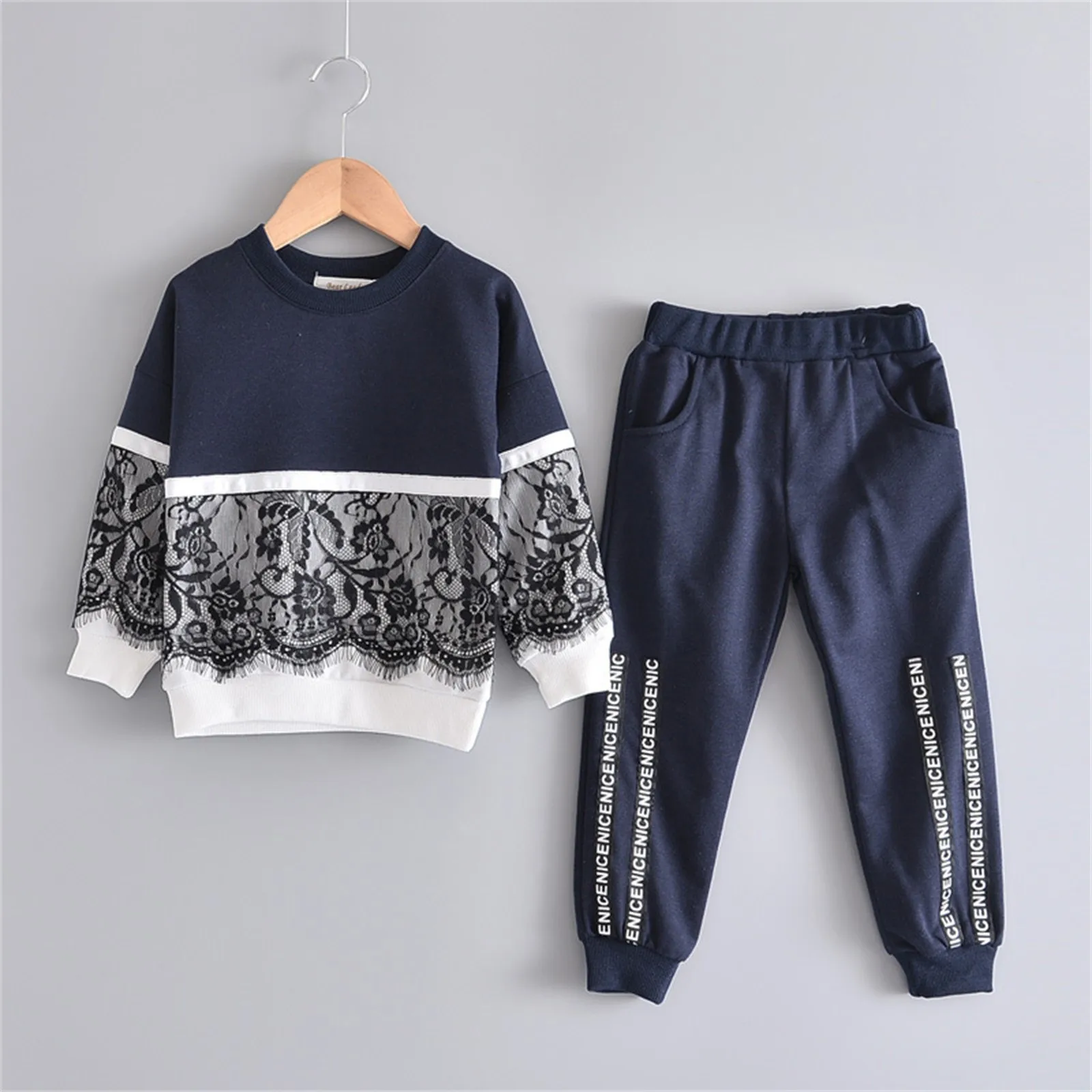 Toddler Baby Girls Clothes Sets Patchwork Sweatshirt +Long Pants Sets 2 Pcs Kids Outfits Suit Spring Autumn Tracksuit 3-12 Years
Toddler Baby Girls Clothes Sets Patchwork Sweatshirt +Long Pants Sets 2 Pcs Kids Outfits Suit Spring Autumn Tracksuit 3-12 Years
