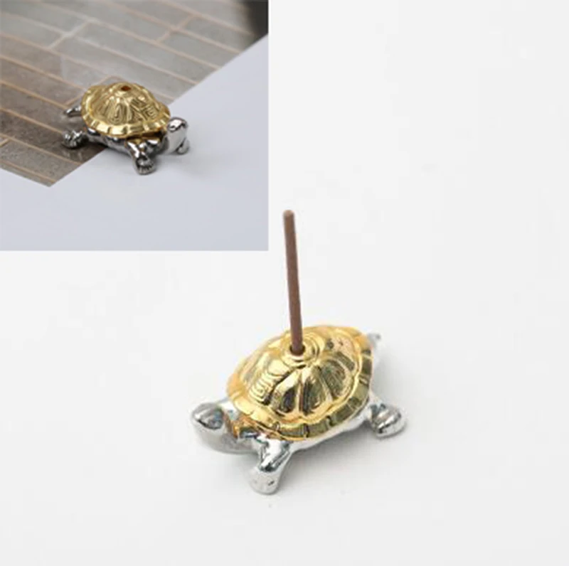 1holes Alloy Tortoise Incense Burner Holder Censer Plate For Sticks & Cones Home Decor Use In Home Teahouse
1holes Alloy Tortoise Incense Burner Holder Censer Plate For Sticks & Cones Home Decor Use In Home Teahouse