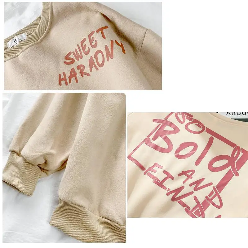 Plus Velvet Pullover Ladies Autumn And Winter Girlfriends Commute Loose Round Neck Casual Lazy Thick Student Pullover Women
Plus Velvet Pullover Ladies Autumn And Winter Girlfriends Commute Loose Round Neck Casual Lazy Thick Student Pullover Women