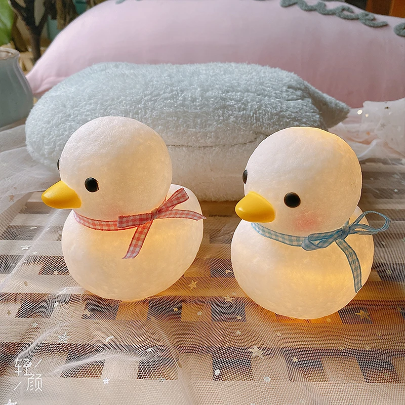 USB Rechargeable LED Night Light Duck Shap Children's Cartoon Creative Gift Home Ornaments Bedside Lamp Luminous table lamp
USB Rechargeable LED Night Light Duck Shap Children's Cartoon Creative Gift Home Ornaments Bedside Lamp Luminous table lamp