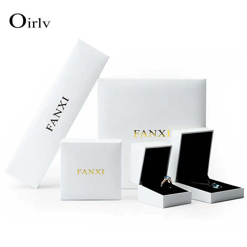 Oirlv White Plastic Jewelry Box for Wedding Proposal Party Gift Boxes Leatherette Paper Jewellery Packing Case
Oirlv White Plastic Jewelry Box for Wedding Proposal Party Gift Boxes Leatherette Paper Jewellery Packing Case