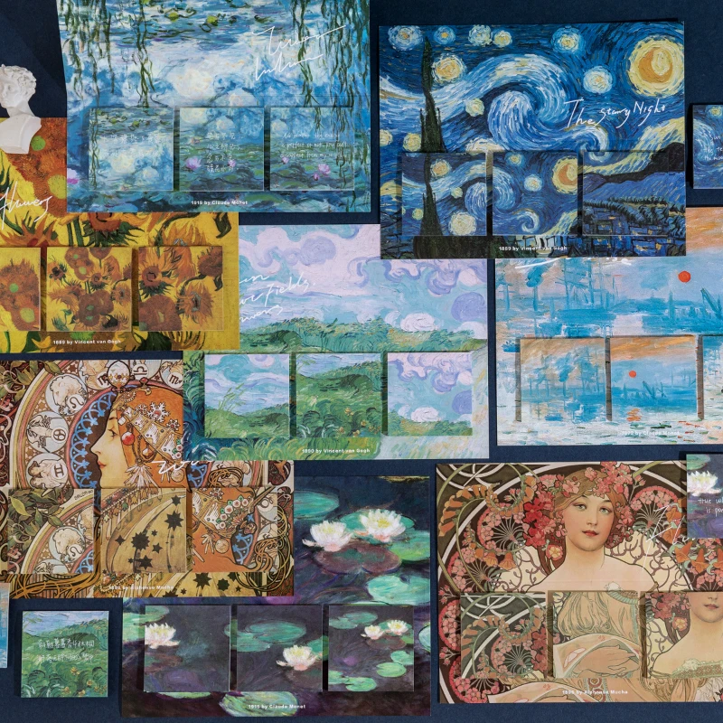 Ван Гога Impression Gallery Series Multi-Edition Липкие заметки стикеры заметки, DIY альбом для скрапбукинга
Ван Гога Impression Gallery Series Multi-Edition Липкие заметки стикеры заметки, DIY альбом для скрапбукинга