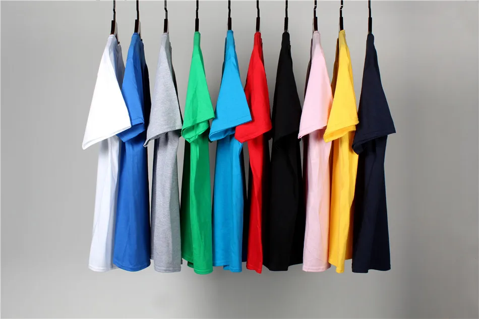 Голубая улики футболка подарок для взрослых и детей Размеры рубашки с коротким