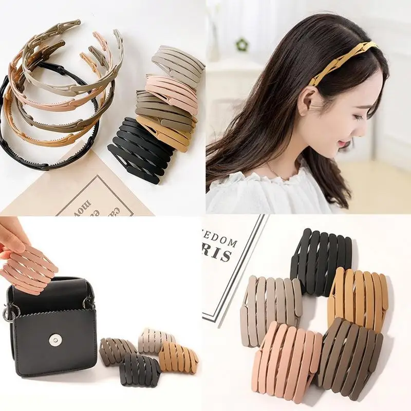 Korean Portable Headband for Woman Retractable Telescopic Frosted Toothed Hairband Headwear Diy Hair Accessories Dropship
Korean Portable Headband for Woman Retractable Telescopic Frosted Toothed Hairband Headwear Diy Hair Accessories Dropship