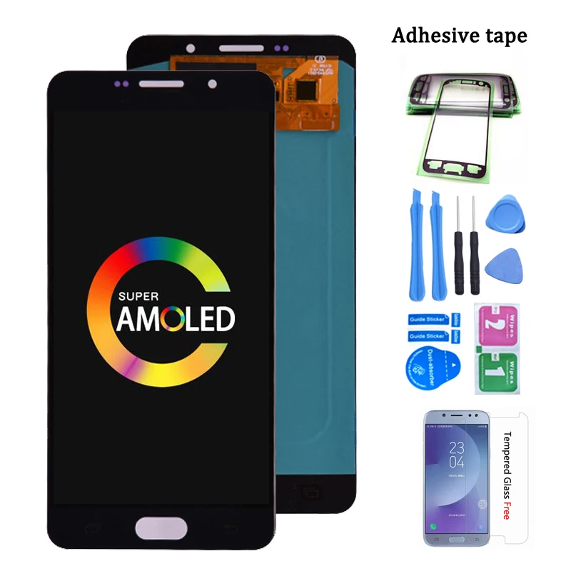 Super Amoled For Samsung Galaxy A7 2016 A710 A710F LCD Display Touch Screen Digitizer Assembly
Super Amoled For Samsung Galaxy A7 2016 A710 A710F LCD Display Touch Screen Digitizer Assembly
