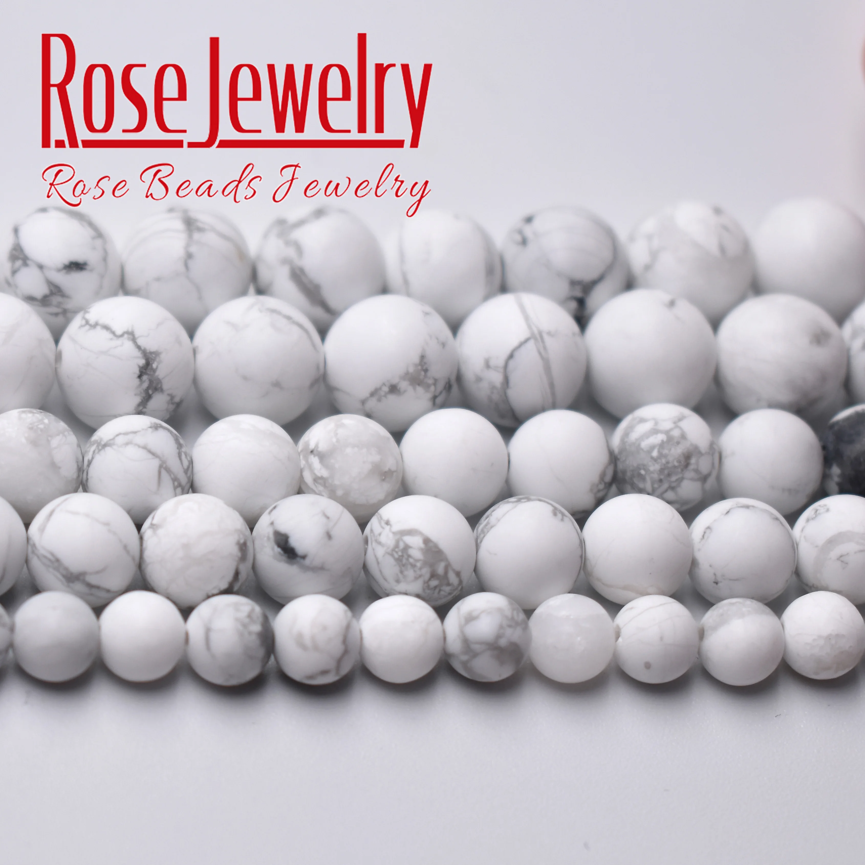 Natural Matte White Howlite Turquoises Stone Round Loose Beads For Jewelry Making 6 8 10 mm Spacer Beads Diy Bracelet Wholesale
Natural Matte White Howlite Turquoises Stone Round Loose Beads For Jewelry Making 6 8 10 mm Spacer Beads Diy Bracelet Wholesale