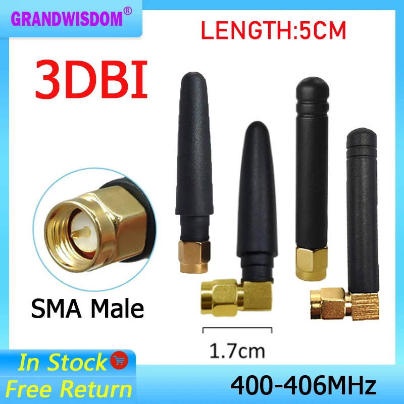 Антенна 400 МГц 3dbi SMA Male 400p, разъем, складная Антенна 400 МГц IOT, водонепроницаемая направленная антенна, беспроводной приемник Lorawan
Антенна 400 МГц 3dbi SMA Male 400p, разъем, складная Антенна 400 МГц IOT, водонепроницаемая направленная антенна, беспроводной приемник Lorawan