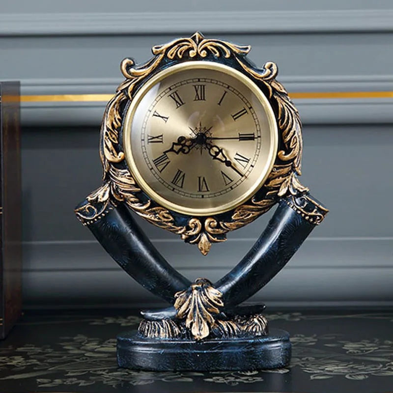 EUROPEAN ORNAMENTS TABLE CLOCK LIVING ROOM RETRO CLOCK AMERICAN MUTE PENDULUM CLOCK DESKTOP CLOCK HOME DECORATION
EUROPEAN ORNAMENTS TABLE CLOCK LIVING ROOM RETRO CLOCK AMERICAN MUTE PENDULUM CLOCK DESKTOP CLOCK HOME DECORATION